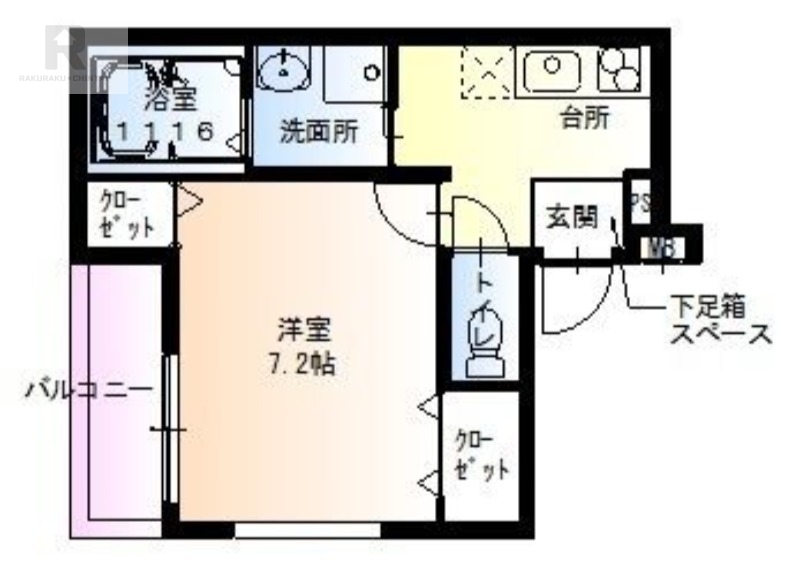 フジパレス曽根南町II番館の間取り写真