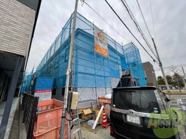 建物外観　宮城県仙台市若林区中倉２丁目「プリマフルール大和町」