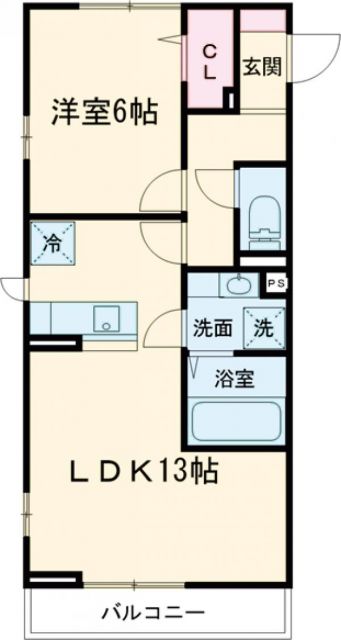 White Oakの間取り写真