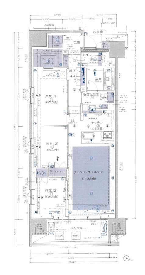 ＪＲ山手線 神田駅 徒歩4分 11階建 築1年の間取り写真