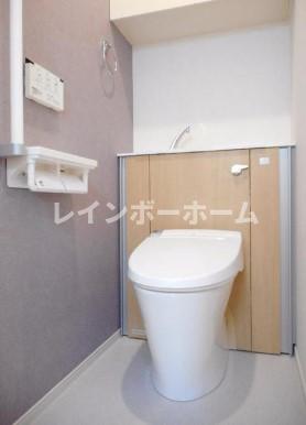 トイレ　同物件別号室参考写真です。