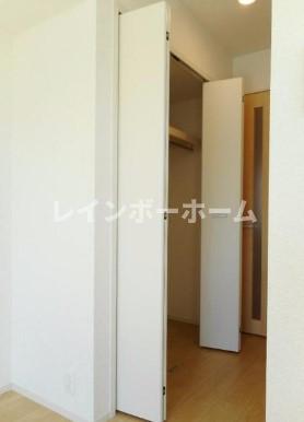 収納　同物件別号室参考写真です。