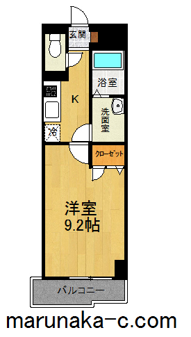 Colossalの間取り写真