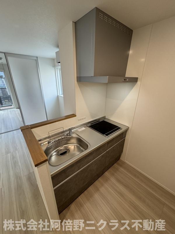 キッチン　内装は別部屋の参考写真です。
