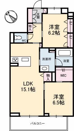 セントラル大町の間取り写真