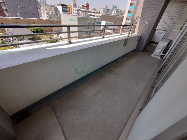 バルコニー　パークホームズ新宿若松町