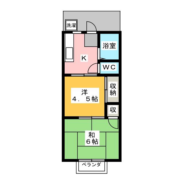 平井ハイツの間取り写真