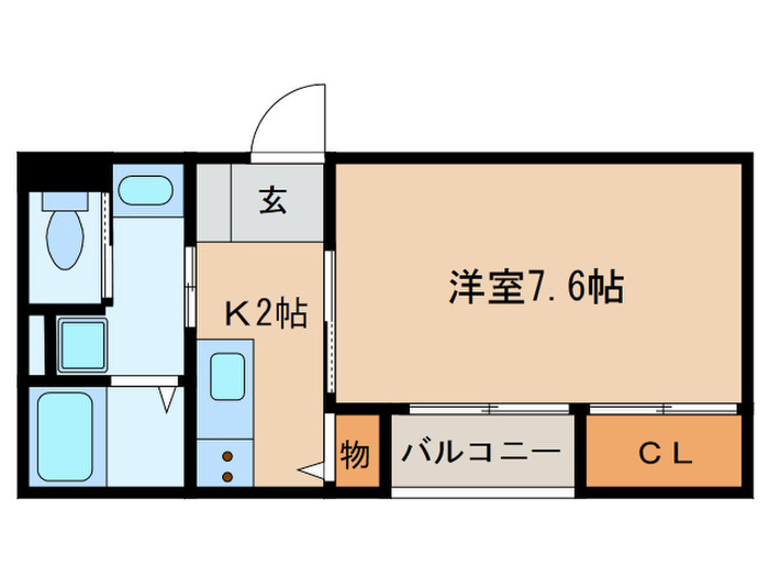 PESO山之手の間取り写真