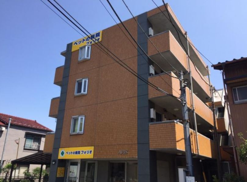 建物外観　特徴的な外観です