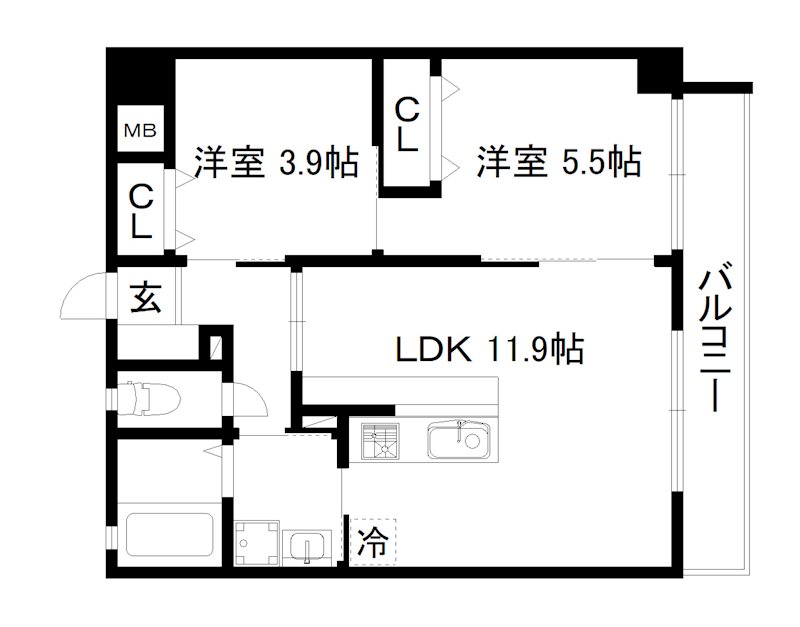 GRAND LATTICE KAWARAMACHI SHICHIJOの間取り写真