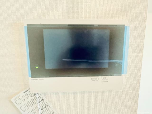 セキュリティ　来訪者の確認が出来ます。
