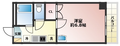 リッチライフ甲子園8の間取り写真