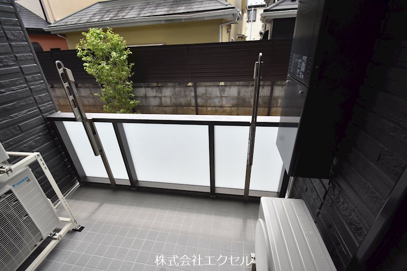 バルコニー　南向きのベランダ♪