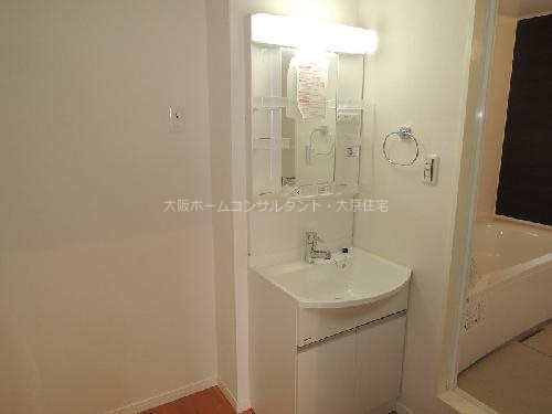 洗面設備　同タイプモデルルーム