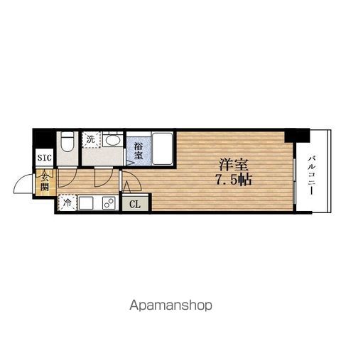 地下鉄長堀鶴見緑地線 谷町六丁目駅 徒歩2分 14階建 新築の間取り写真