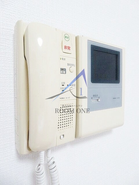 セキュリティ　モニター付インターホンです。