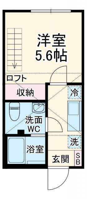 FORLAVIA HIYOSHIの間取り写真