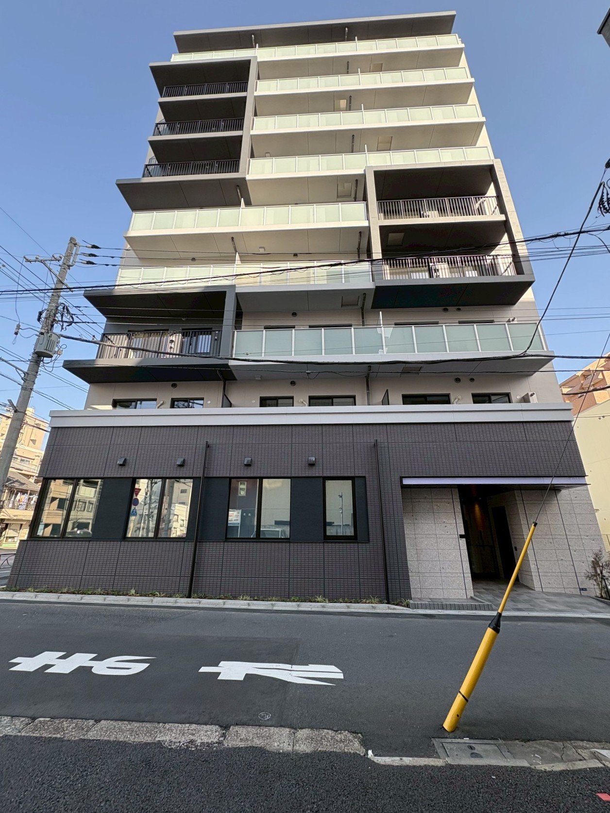 都営浅草線 本所吾妻橋駅 徒歩9分 9階建 築1年の外観写真