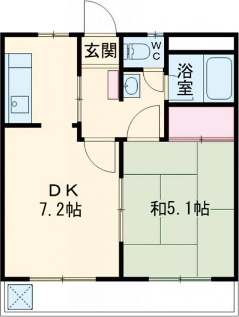 アイフラットIIの間取り写真