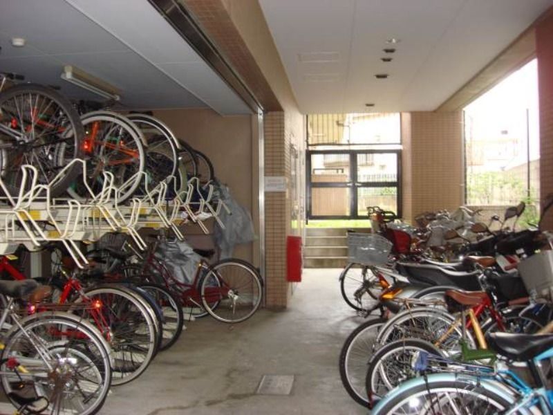 駐車場　駐輪場です。
