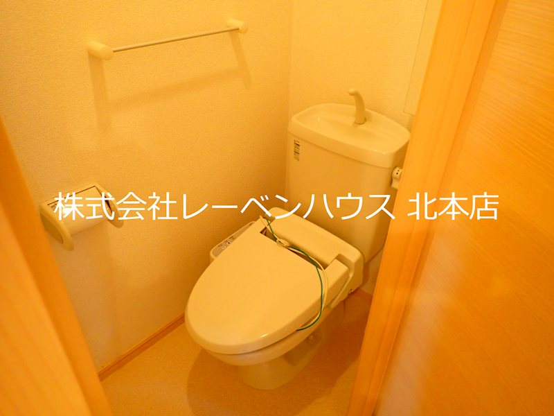 トイレ　同物件別部屋参考