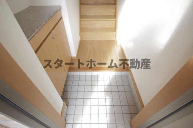 玄関　明るい玄関です
