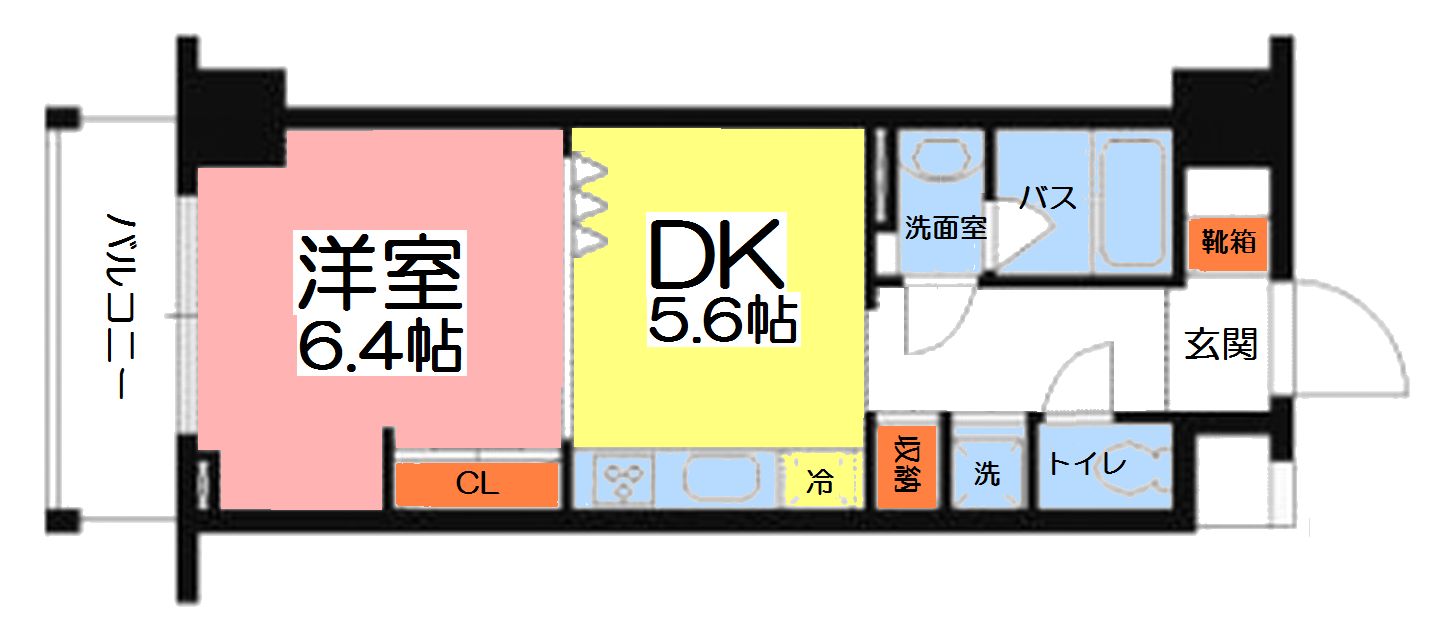 豊島区西池袋のマンションの間取り