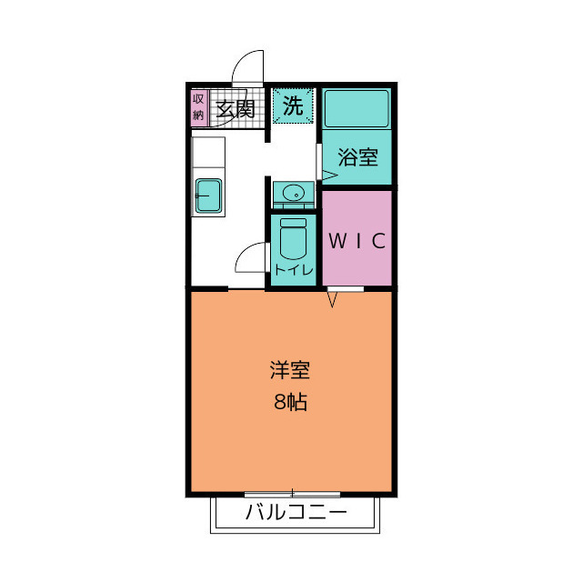 田方郡函南町間宮のアパートの間取り