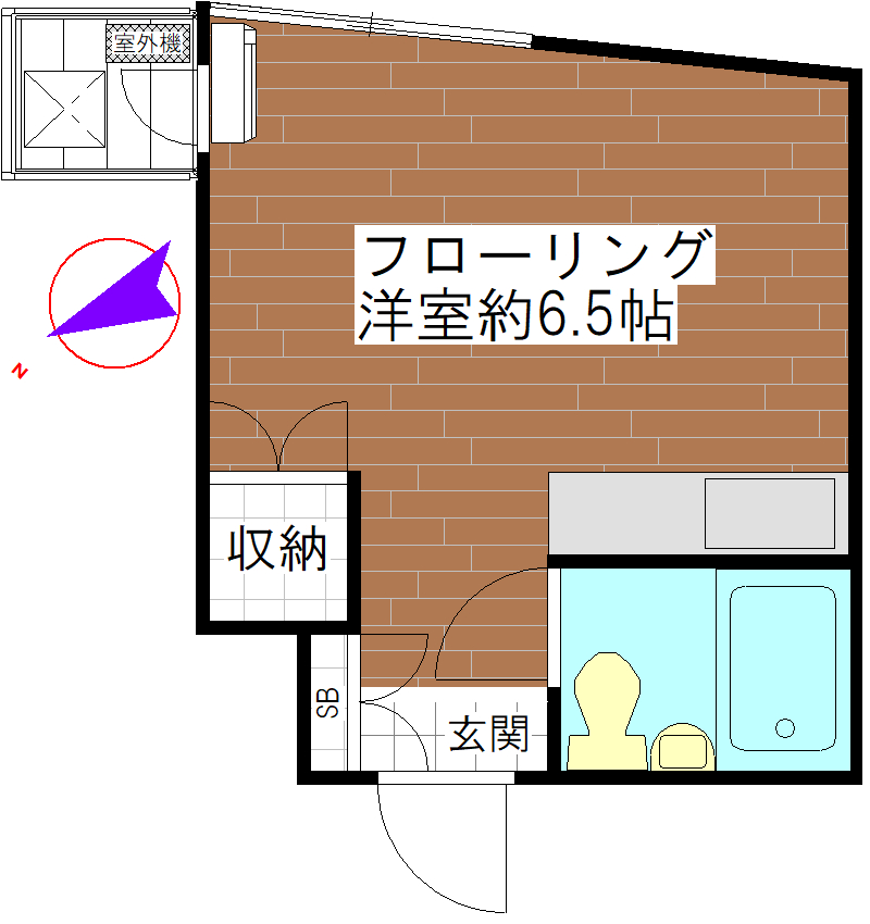 小山ホームズの間取り