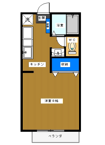 つくばエクスプレス つくば駅 徒歩15分 2階建 築31年の間取り写真