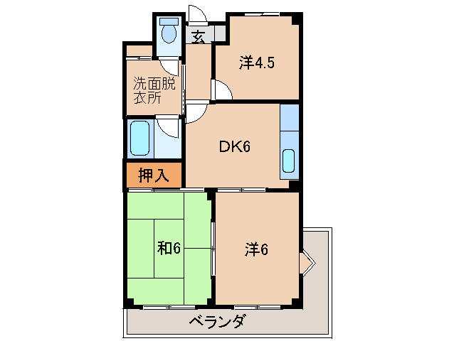 エクセル２１の間取り