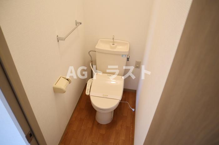 【上尾市五番町のアパートのトイレ】