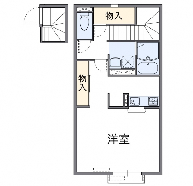 レオネクストプティボヌールの間取り