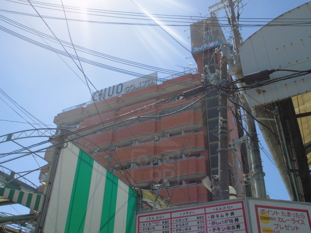 茨木市元町のマンションの建物外観