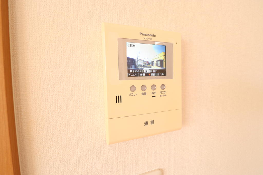 セキュリティ　モニターホンも付いてます。