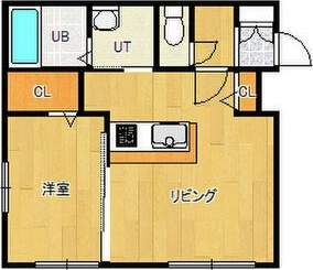 札幌市中央区南六条西のマンションの間取り