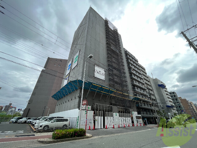 大阪市淀川区宮原のマンションの建物外観