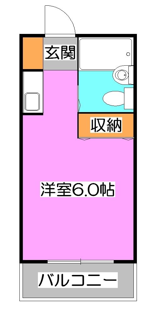 埼玉県新座市栗原５（マンション）の賃貸物件の間取り