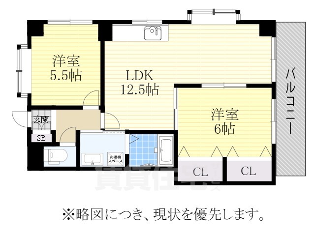 ジュネス青山の間取り