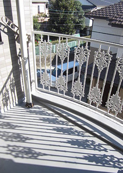 バルコニー　バルコニー付きです