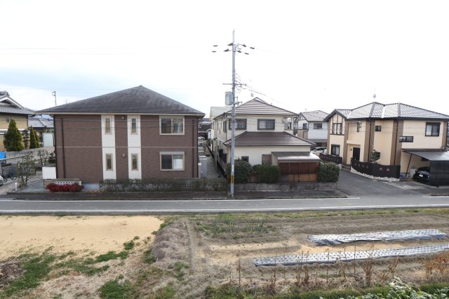 【磯城郡田原本町大字千代のアパートの眺望】