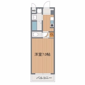 カーライル堺市駅前の間取り