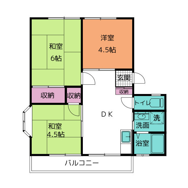 ビューラー須山の間取り