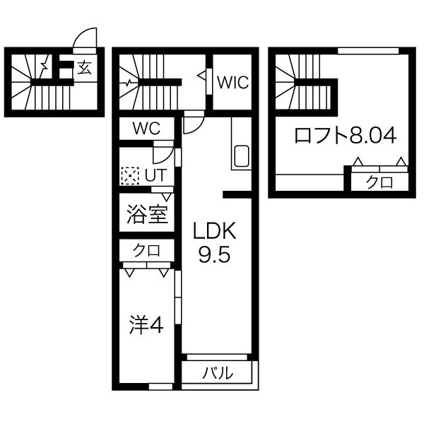 Julia（ユーリア）IIの間取り