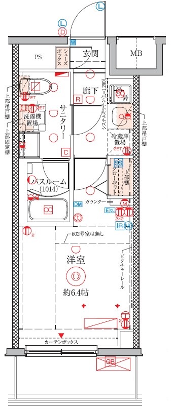 クレヴィスタ武蔵中原の間取り