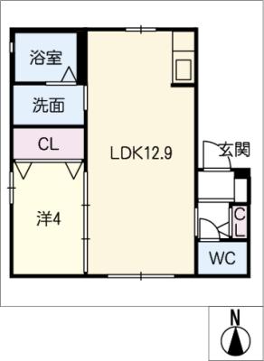 ナディア川成の間取り