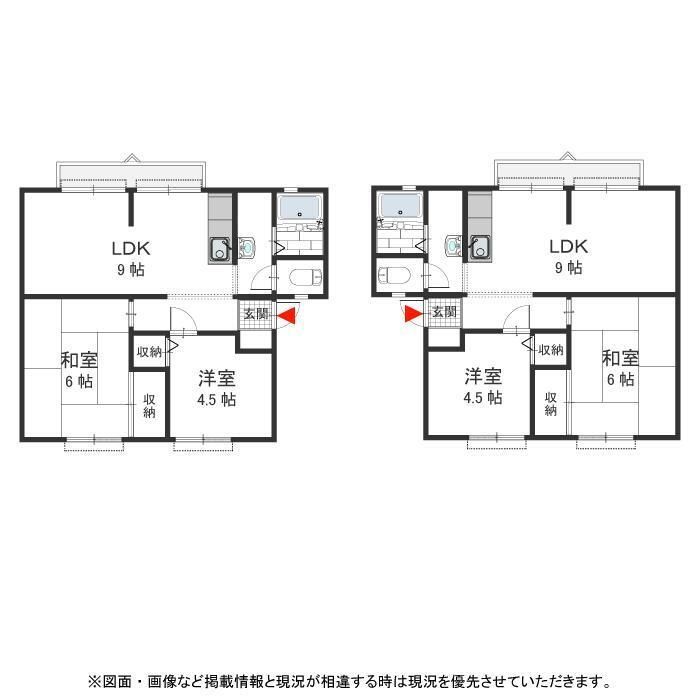 寝屋川市太間町のアパートの間取り