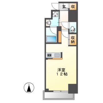 S-FORT金山の間取り