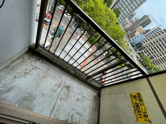 バルコニー　※別部屋の写真です。