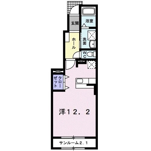 カーサ　ヴィオラ　Ｂの間取り